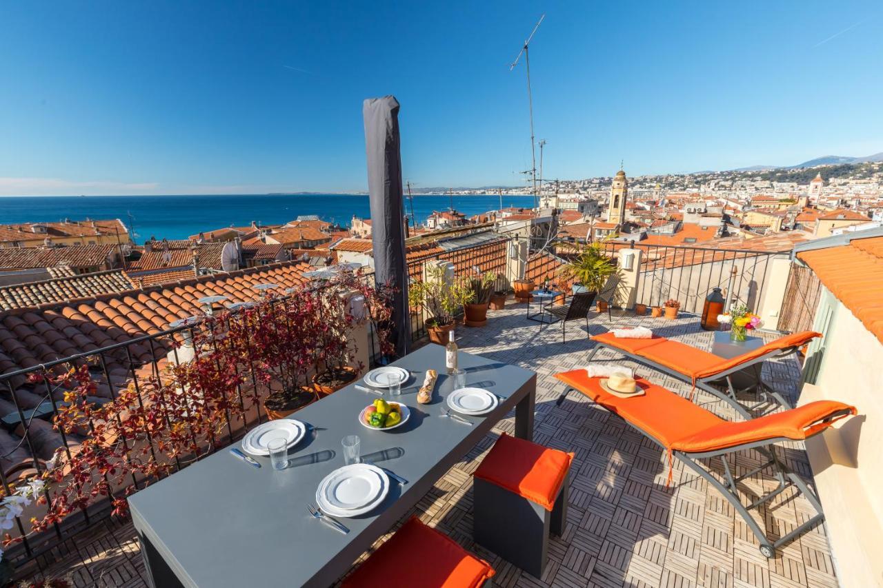Le Chateau - The Most Beautiful Sight In Old Town, Private Terrace نيس المظهر الخارجي الصورة