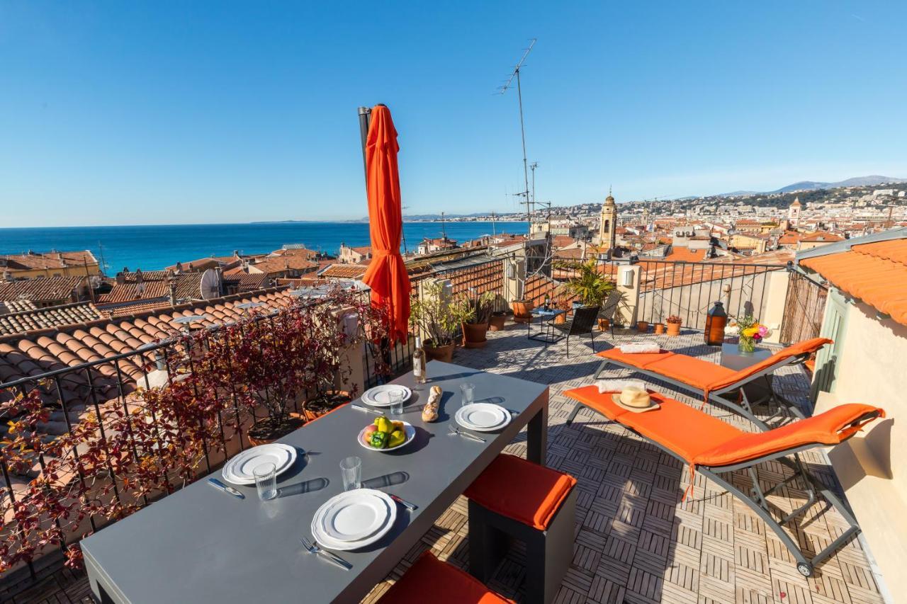 Le Chateau - The Most Beautiful Sight In Old Town, Private Terrace نيس المظهر الخارجي الصورة
